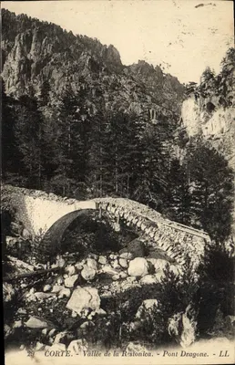Vale da Restonica — Ponte Dragone — Corte — LL