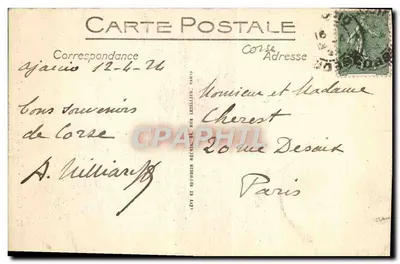 Vale da Restonica — Ponte Dragone — Corte — LL — Verso
