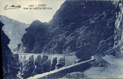Escalas de Santa-Régina — Córsega — J. Boretti, n° 3441