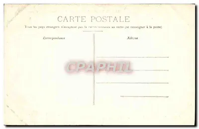 Rocamadour, widok z drogi Couzou — wydawca L. Kandal, Saint-Céré (Lot), nr 534 — Rewers