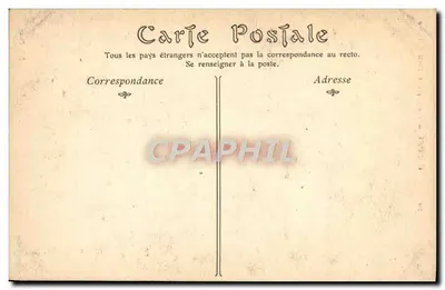 Cahors — Os Termas, Porta de Dianas — Bilhete postal antigo n°20 — Verso