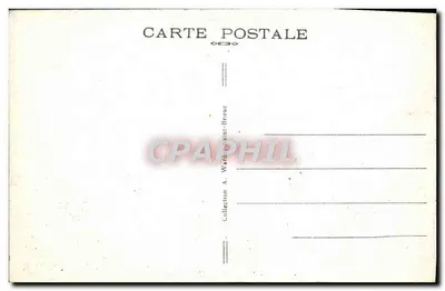 La Bretagne Pittoresque — Widok na plażę — A.W. - 9910 - Val-andré — Rewers