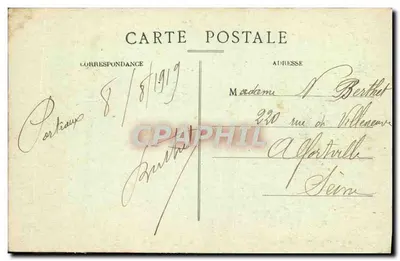 Le Palus - De Strand — Plouha (C. du N.) — St-Quay, fot. Burat — Achterkant