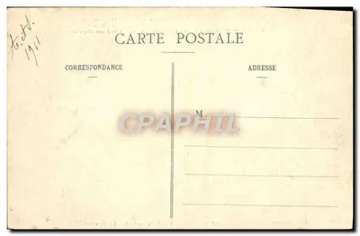 As Escadas da Capela Santa Bárbara - LE FAOUET - Coleção H. Laurent, Port-Louis — Verso