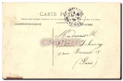 Mayenne — Os Hospices — Mousset, Grand Bizon — Verso