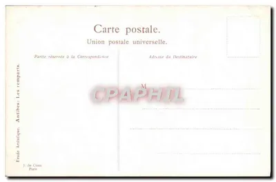 Antibes — Widok z murów — J. de Cima, Paryż — Rewers