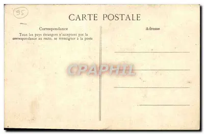Écoguen — Zamek Orderu Honoru (Strona Południowa) — Imp. Phot. J. Frémont, Beaumont-sur-Oise — Rewers