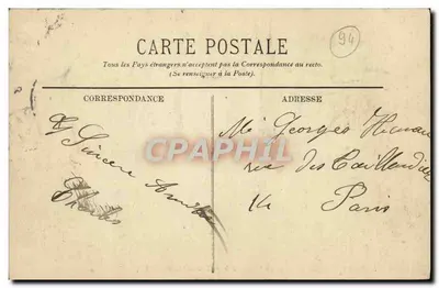 Nogent-sur-Marne — Most i nabrzeże Marne — LL. — Rewers