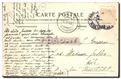 Wodospad Pont Rustique — Saint-Mandé — Mlle Laurian, wyd. 2 bis rue Armand Carrel, St-Mandé — Rewers