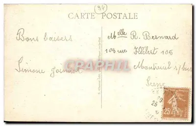 Villeneuve-le-Roi — A nova Prefeitura — S. Chanut editor — Verso