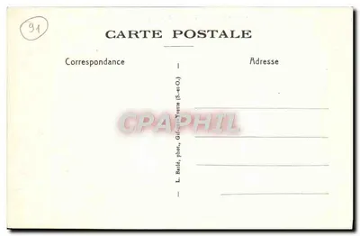 GIF-sur-YVETTE — Krypta klasztoru — L. Baslé, fot. (S.-et-O.) — Rewers