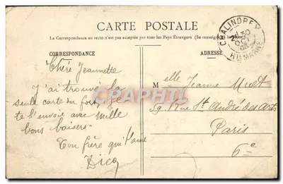 Chalindrey - Vista geral - O Cognelot — editor: Léon Léonard & Langres — Verso