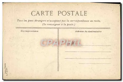 Avignon — Vista geral do Palácio dos Papas — L.V. & Cie — Verso