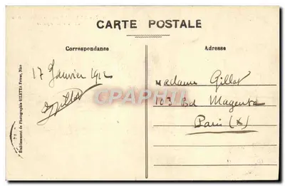 Avignon - Puente San Bénézet y Vieja Capilla — Editor Giletta Frères, Niza, n° 2087 — Reverso