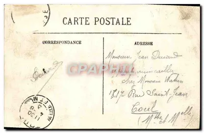Avignon — O Palácio dos Papas — LL. — Sélecta, n°50 — Verso