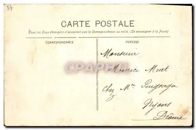 Cavaillon - Ponte sobre a Durance — editor desconhecido, número de série não visível — Verso