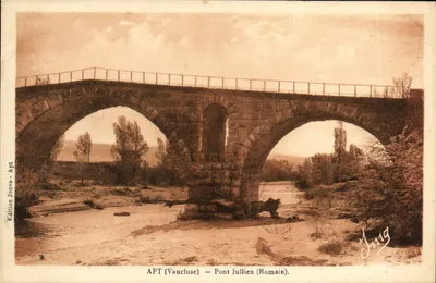 APT (Vaucluse) — Ponte Jullien (Romana). — Edição Jourre - Apt