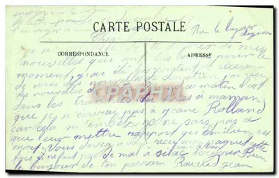 Châtellerault (Vienne) — Publiczny ogród. Dom Strażnika (strona wschodnia) — LL. — Rewers