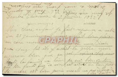 Scorbe-Glairvaux (Vienne) — Velha Igreja — editor não identificado — Verso