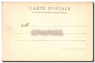 Poitiers — Castillo de los Condes de Poitou — Hachette, edit., París — E. L., foto — Reverso