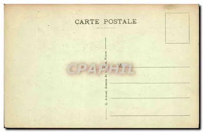 Poitiers — Katedra Świętego Piotra (XII i XIII wiek) — wydawca G. Arnaud, Nantes, n° 25 — Rewers