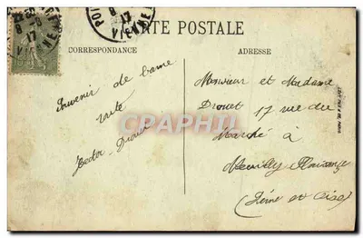 Poitiers — Le Clain — Notre Dame-des-Dunes e le Caserne — LL — Verso