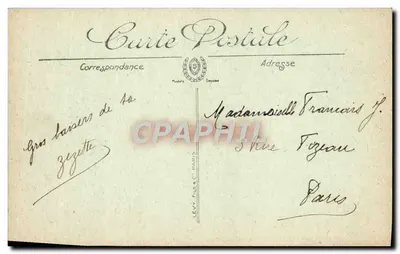 Limoges — Plac Jourdan — LL. Wydawca SELECTA, nr 10 — Rewers