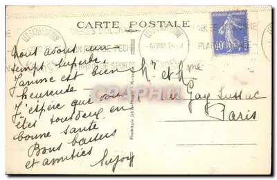 Les Sables d'Olonne (Vendée) — Port rybacki — Phototypie Jéhli - Martigny — Rewers