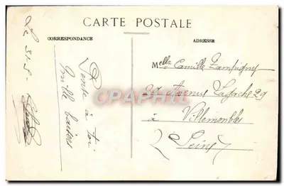 Les Sables-d'Olonne — Castello Forte Nina d'Asty — editore sconosciuto, n° 19 — Verso