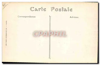 Les Sables-d'Olonne — Ogólny widok z wieży Arundel — B. Pons, Tabacs, place de la Liberté. ND. Phot. — Rewers