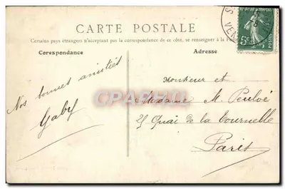 Croix-de-Vie a Sion (Vendée) - I Rochi - La Roche Percée — Verso