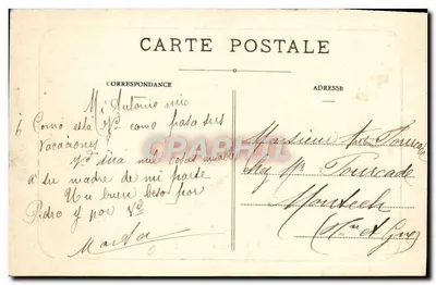 Montauban — Ponte de Villeboubron — Editor não identificado — Verso