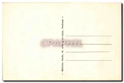Montauban — Piazza Nazionale — Edizioni Narbo, 61, via Saint-Agne, Toulouse — Verso