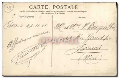 Saint-Clairde (Jura) — O Viaduto sobre a Bienne — Chiche & Mandrillon, fot. 206 — Verso