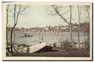 Clairvaux (Jura) — O lago — Editor: M. Bourgeois, Chalon-sur-Saône