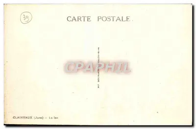 Clairvaux (Jura) — O lago — M.P. DOLTRACON-3-1-6 — Verso