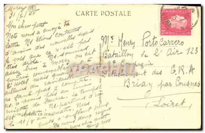 Morez — La Doye — H. Portocarrero — Verso