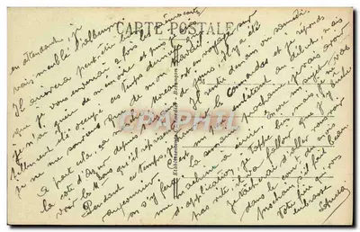 Wjazd Montigny — Okolice Arbois (Jura) — Piękne miejsca w Franche-Comté — n° 1345 — Rewers