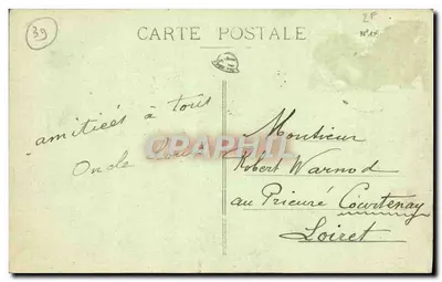 Salins-les-Bains — Quai Valette et Fort Belin — Éditeur Pignal — Achterkant