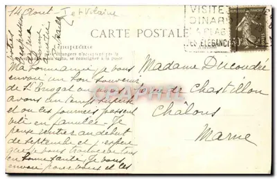 Côte d'Émeraude — Huisje aan de kust — Edities Robind - Saint-Enogat, n°843 — Achterkant