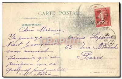 Niort (Deux-Sèvres) - De Donjon — uitgever N. A. (n° 97) — Achterkant