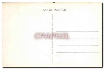Niort - Een hoek van het Publieke Tuin — Artistieke Uitgave Marie Carrière, Niort, n°85 — Achterkant