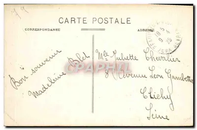 Niort — Plac de la Brèche — Édit. Max Ménard n°203 — Rewers