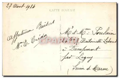 Thouars (Deux-Sèvres) — Le Cirque de Missé — wydawca Elgs, nr 74 — Rewers