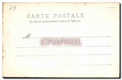 Thouars (Deux-Sèvres) — Hotel do Presidente (século XV) — D.B. Editora — Verso