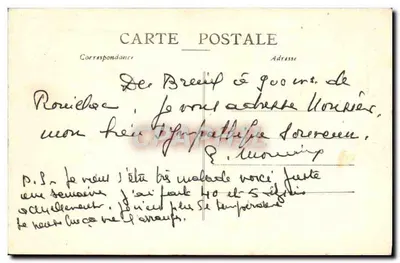 Rouillac (Charente) e seus Arredores — O Castelo de Neuvicq — Editor: Rouillac (Charente) e seus Arredores — Verso