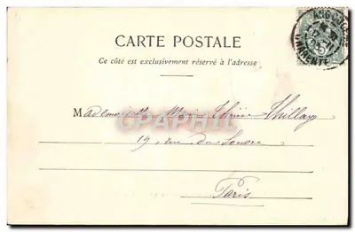 Castelo de Lamercery — LAVALETTE (Charente) — Livraria Barraud, Angoulême — Verso