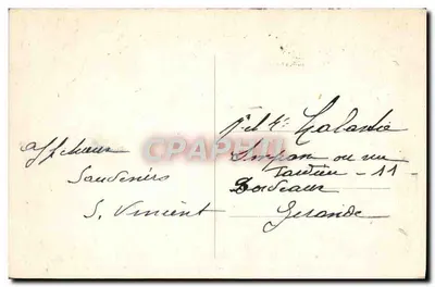 VILLEBOIS-LAVALLETTE (Charente) — Le Champ de folze — wydawca nieznany — Rewers