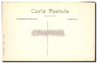 Angoulême — Urząd Miasta — fototypia C. Jangotite, Saranok — Rewers