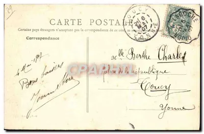 Saint-Florentin — A Igreja — A Ressurreição — B. F., Paris 2660 — Verso